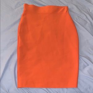 Fitted Pencil Skirt